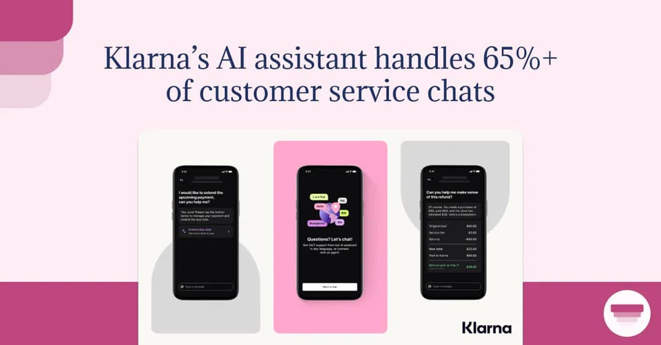 Klarna AI assistant: handling two-thirds of all support requests