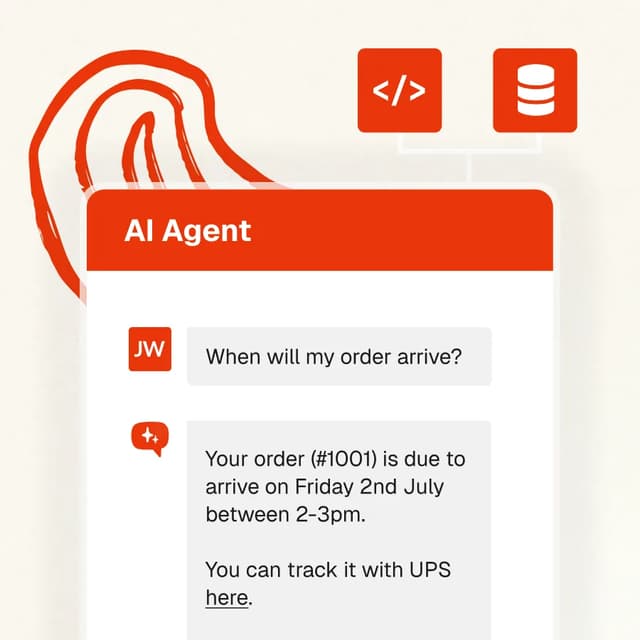 Connect your AI agent to your business systems to access user data and take action