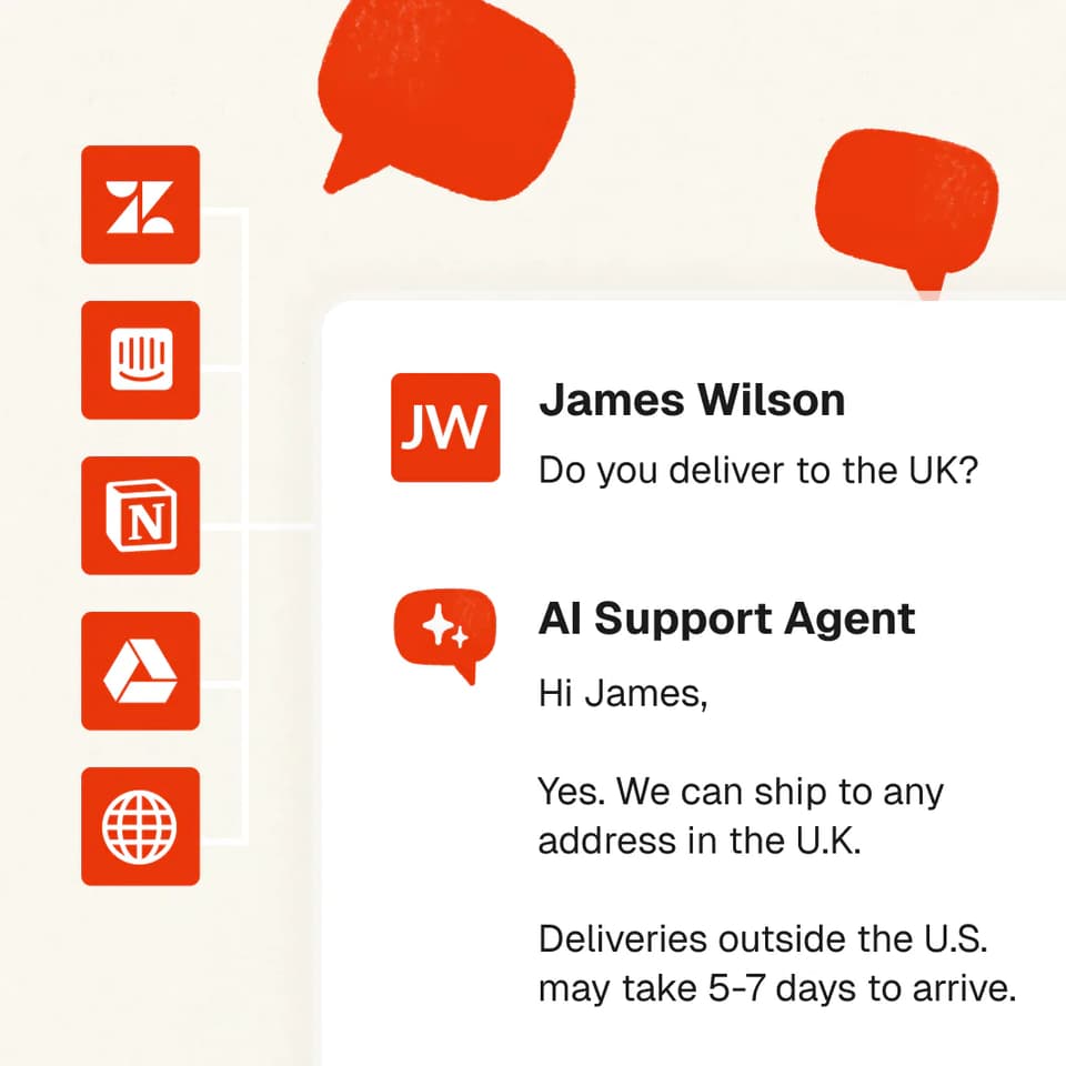 Direct replies, drafted notes, or copilot suggestions — your choice per inbox